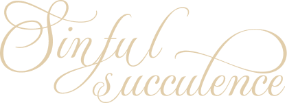 Sinful Succulence Logo - Gourmet Dessert Experience