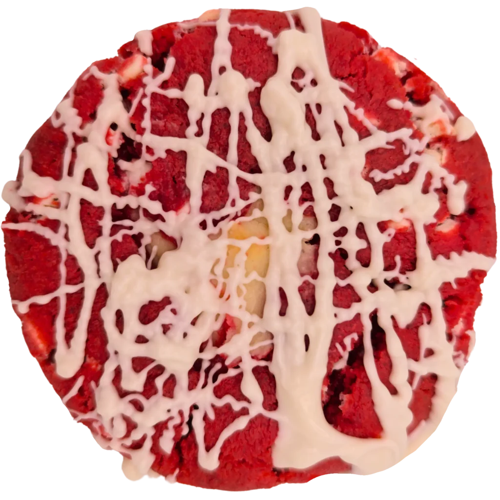 The Scarlet Centerpiece - Red Velvet Cream Cheese Cookie