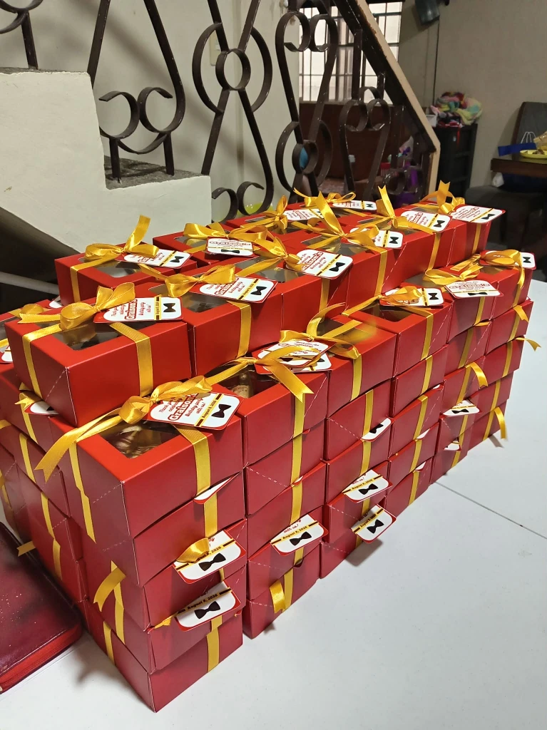 Bulk Order for a Birthday Party Giveaway, Custom Giveaway Cookie Box