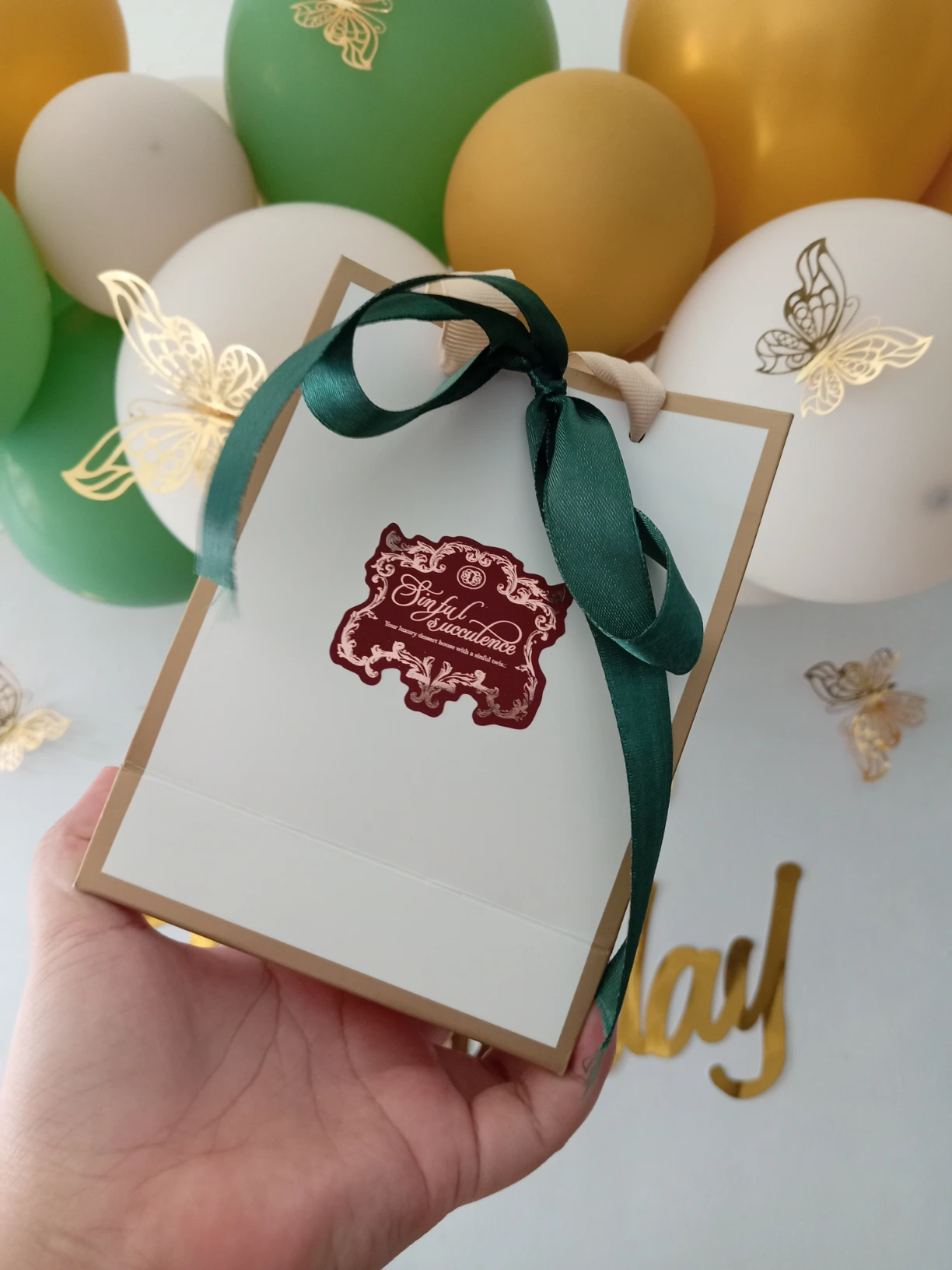 Custom Birthday Party Favors for a classy and pretty party celebration