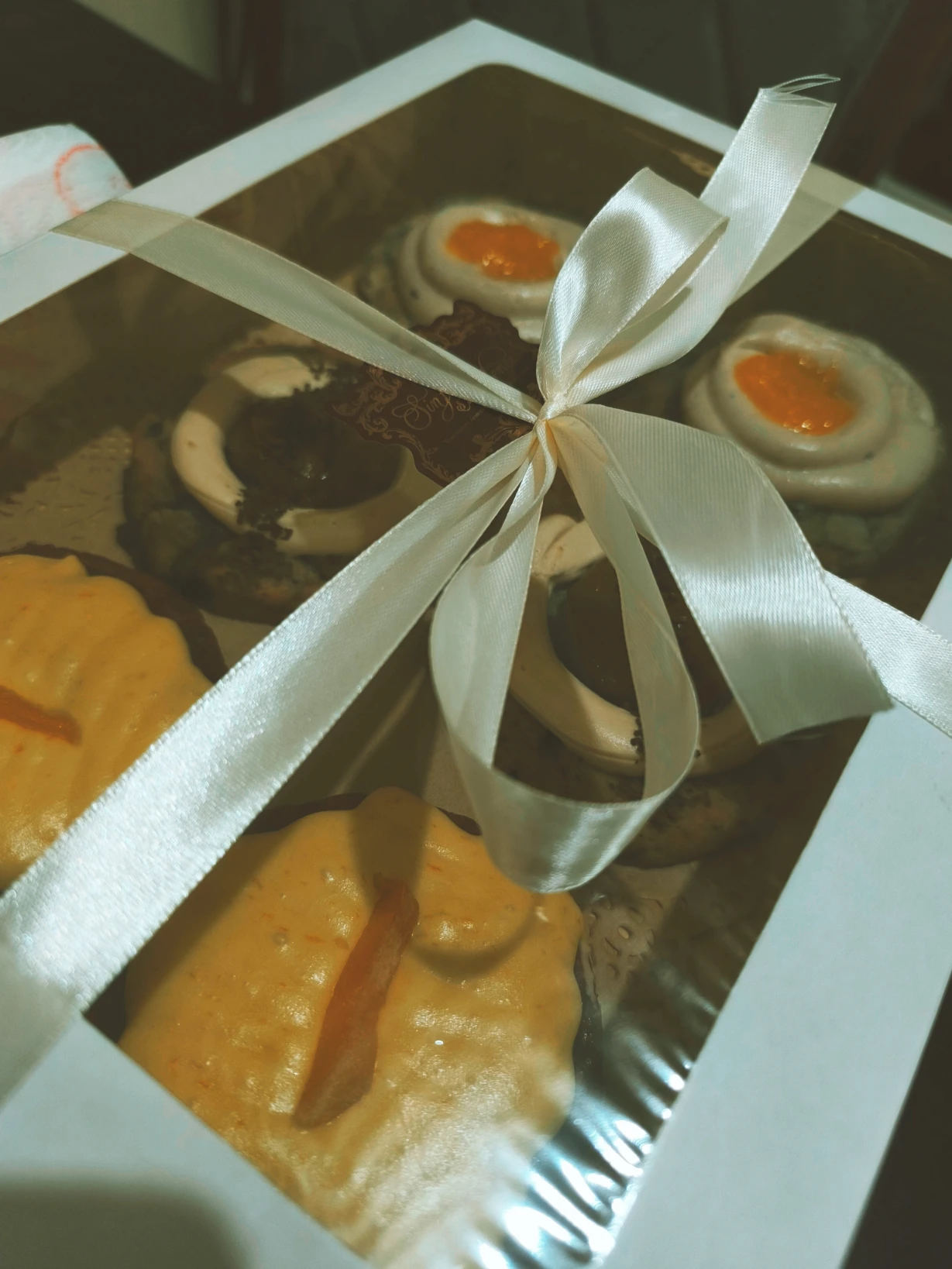Dainty Gift Box for a Debut Celebrant, Cookie Box filled with gourmet flavored cookies